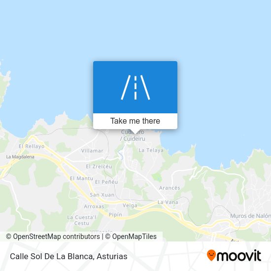 Calle Sol De La Blanca map