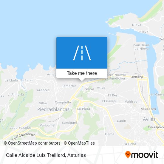 Calle Alcalde Luis Treillard map
