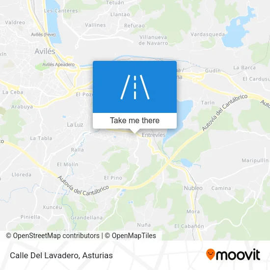 Calle Del Lavadero map