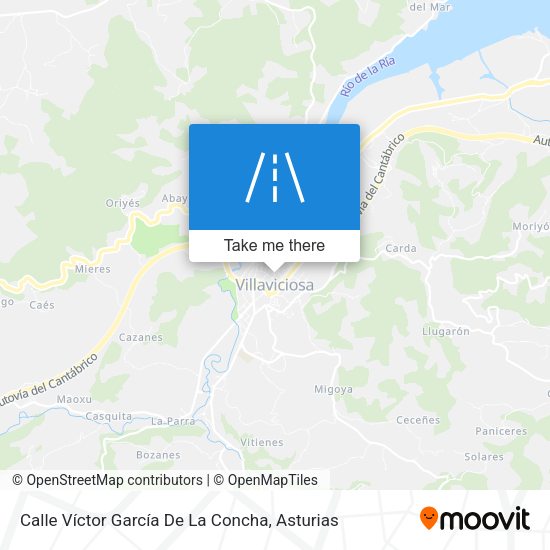 Calle Víctor García De La Concha map