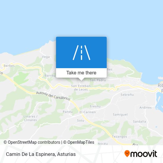 Camin De La Espinera map