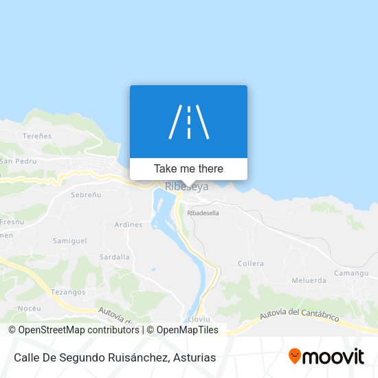 Calle De Segundo Ruisánchez map