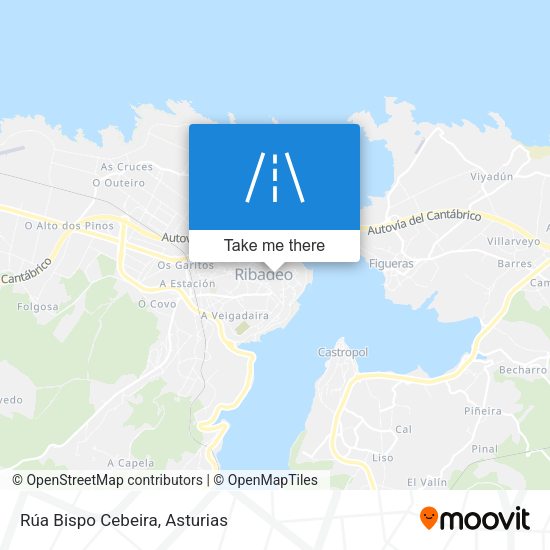 Rúa Bispo Cebeira map