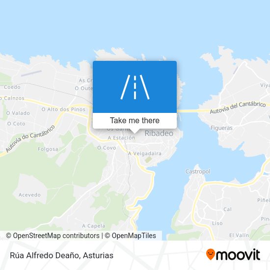 Rúa Alfredo Deaño map