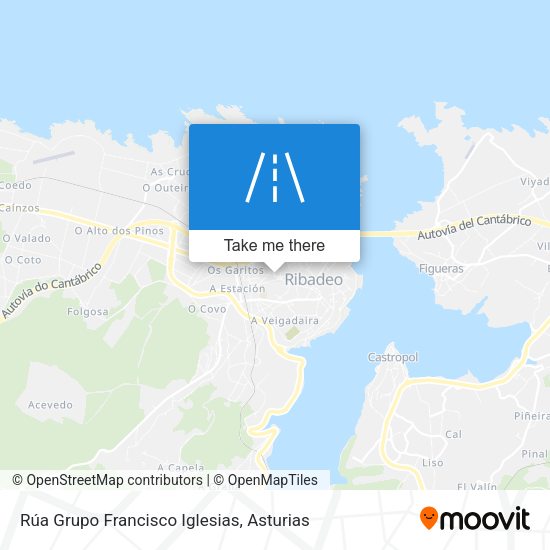 Rúa Grupo Francisco Iglesias map