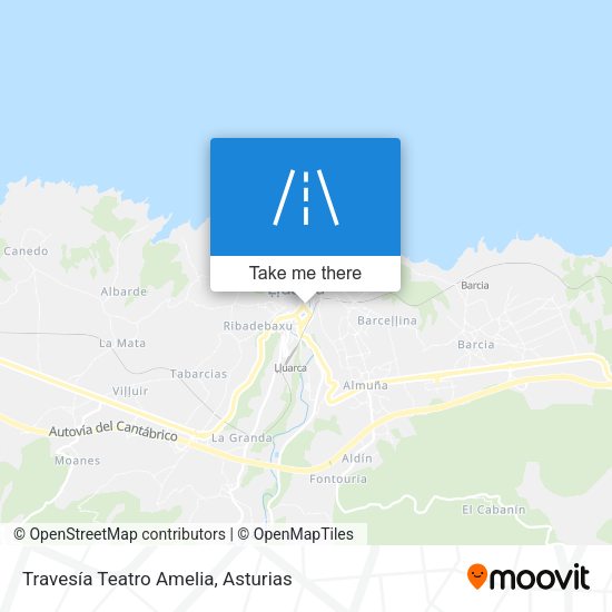 Travesía Teatro Amelia map