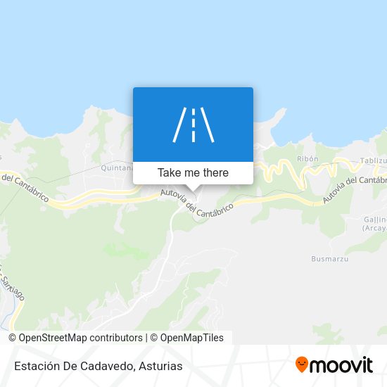 Estación De Cadavedo map
