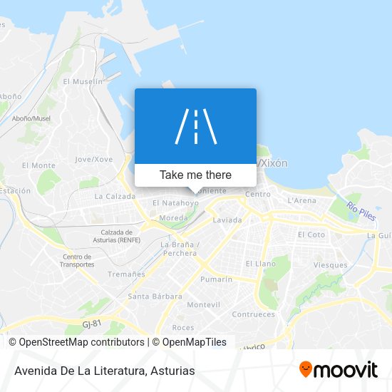 Avenida De La Literatura map