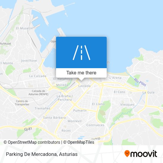 Parking De Mercadona map