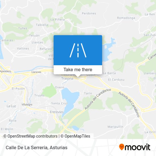 Calle De La Serrería map