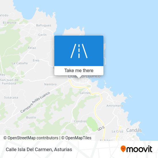 Calle Isla Del Carmen map