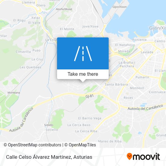 Calle Celso Álvarez Martínez map