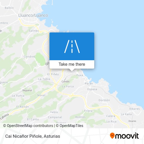 Cai Nicañor Piñole map