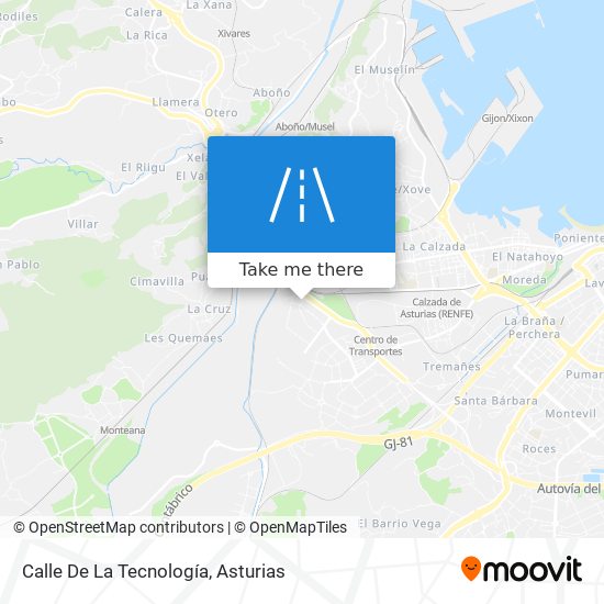 Calle De La Tecnología map