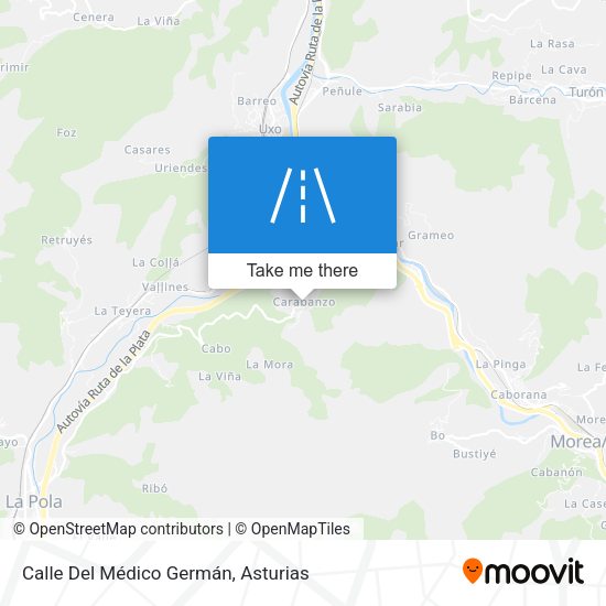 Calle Del Médico Germán map