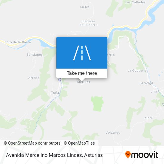 Avenida Marcelino Marcos Lindez map