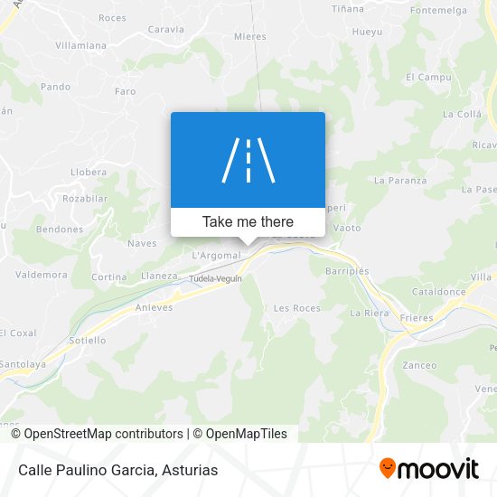 Calle Paulino Garcia map