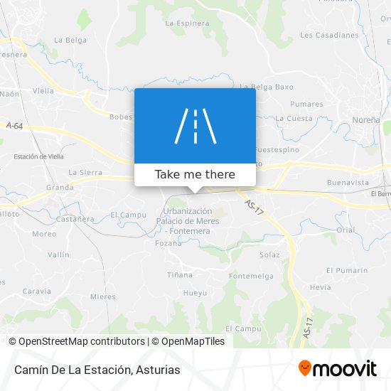 Camín De La Estación map