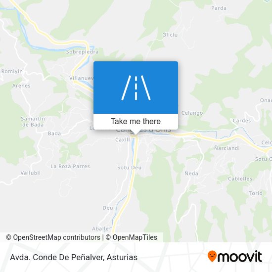 Avda. Conde De Peñalver map