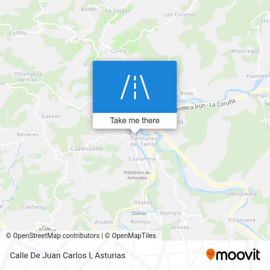 Calle De Juan Carlos I map