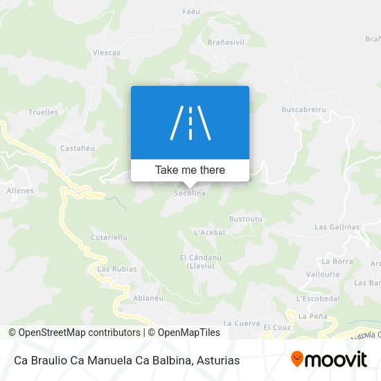 Ca Braulio Ca Manuela Ca Balbina map