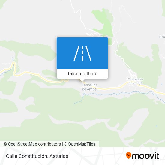 Calle Constitución map