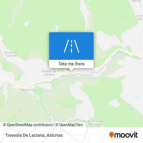 Travesía De Laciana map