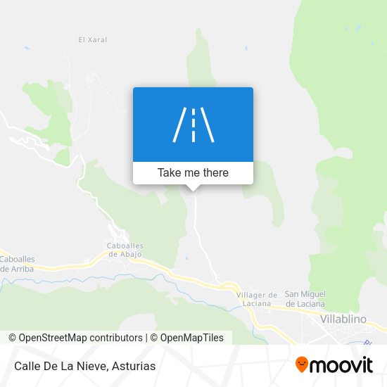 Calle De La Nieve map