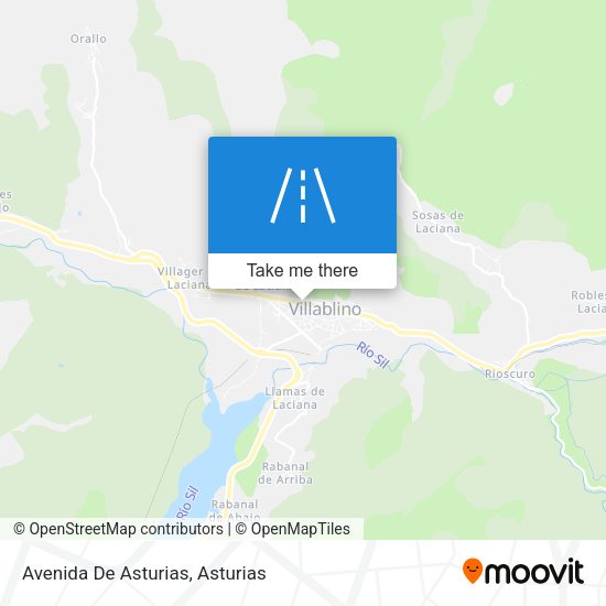 Avenida De Asturias map