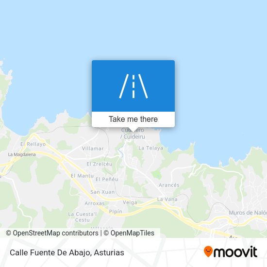 Calle Fuente De Abajo map