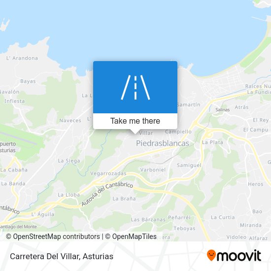 Carretera Del Villar map