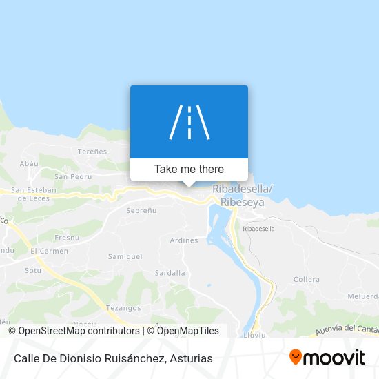 Calle De Dionisio Ruisánchez map