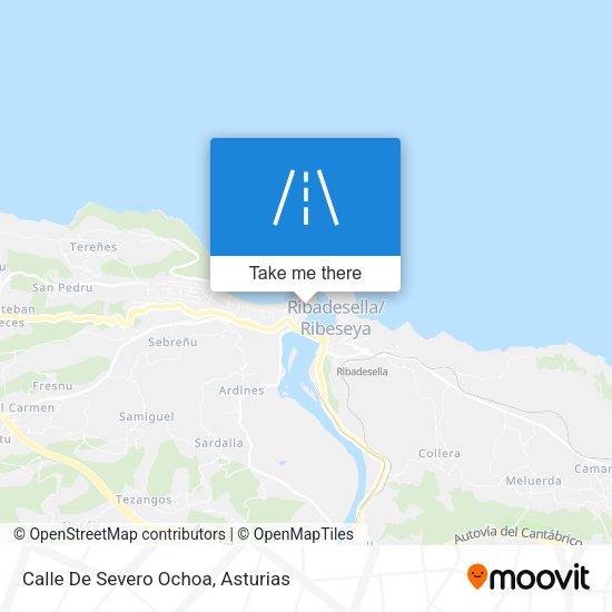 Calle De Severo Ochoa map