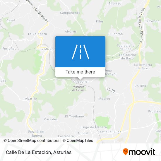 Calle De La Estación map