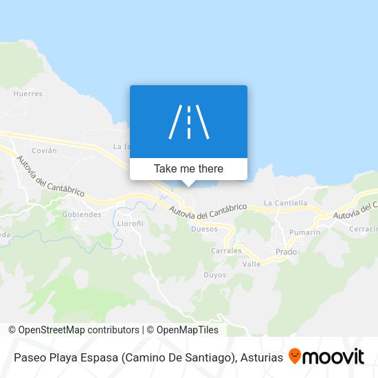 Paseo Playa Espasa (Camino De Santiago) map