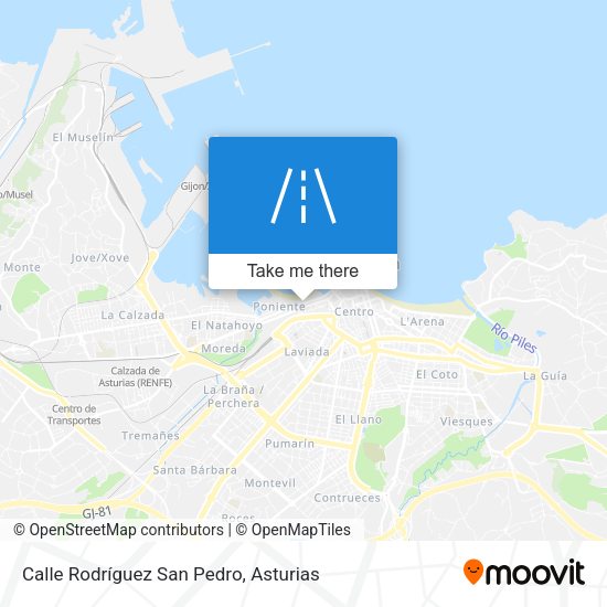 Calle Rodríguez San Pedro map