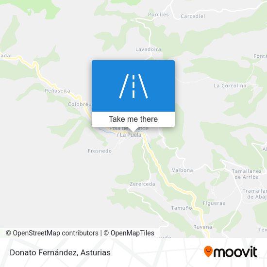 Donato Fernández map