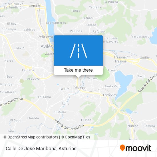 Calle De Jose Maribona map