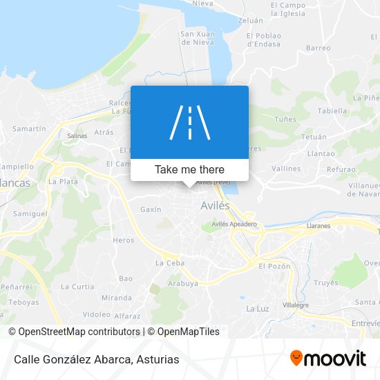 Calle González Abarca map