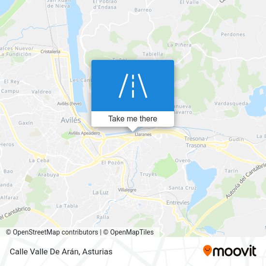 Calle Valle De Arán map