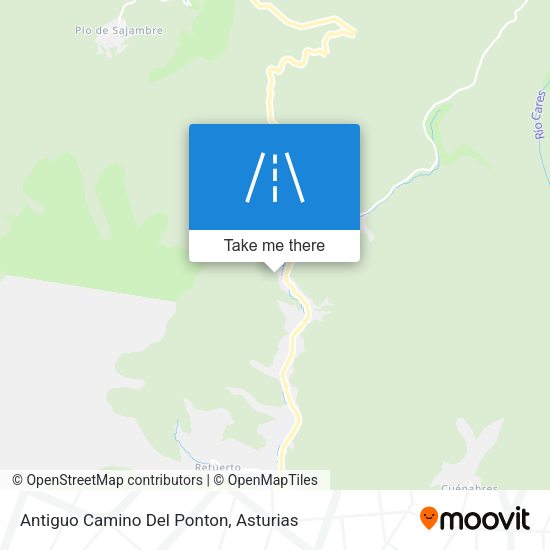 Antiguo Camino Del Ponton map