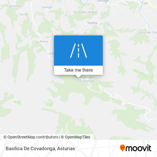 Basílica De Covadonga map