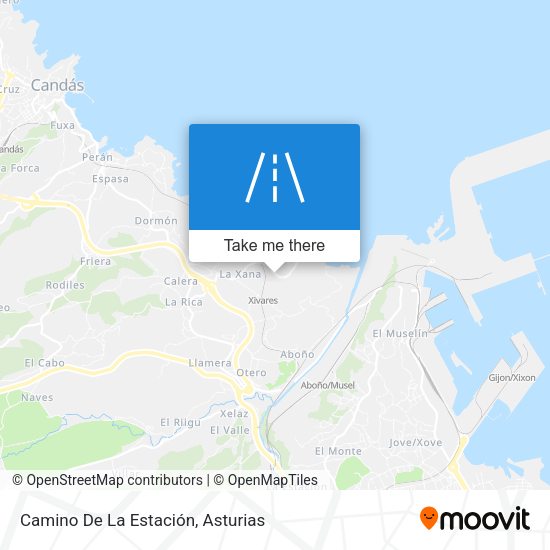 Camino De La Estación map