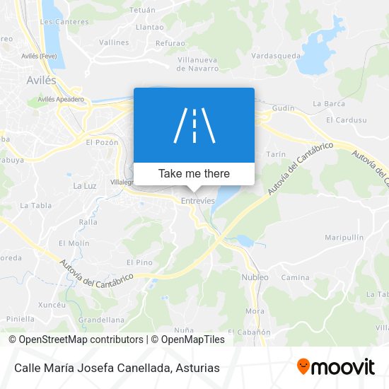 Calle María Josefa Canellada map