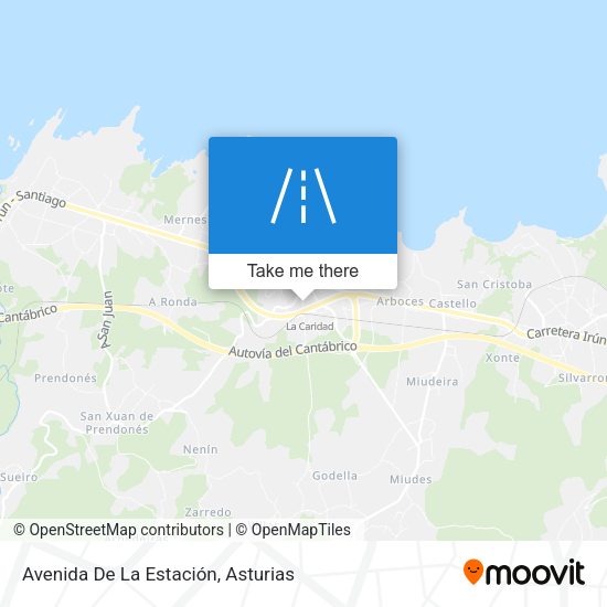 Avenida De La Estación map