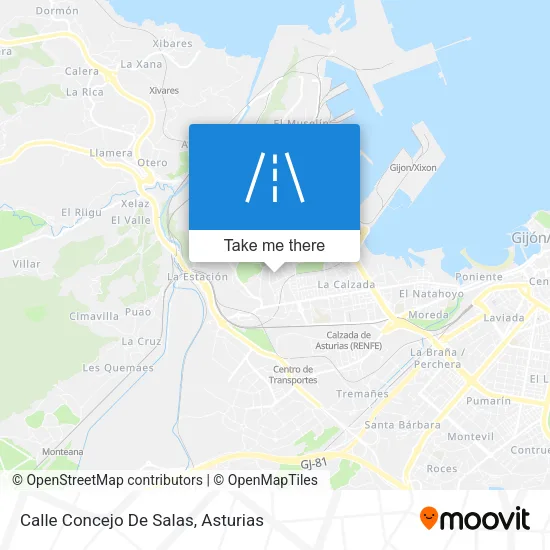 Calle Concejo De Salas map