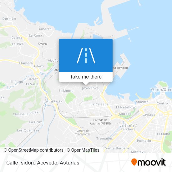 Calle Isidoro Acevedo map