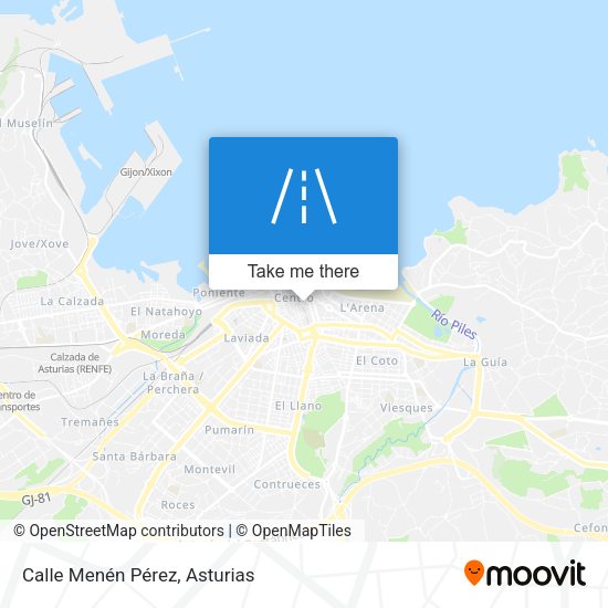 Calle Menén Pérez map