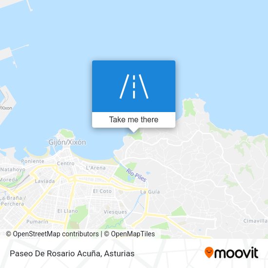 Paseo De Rosario Acuña map