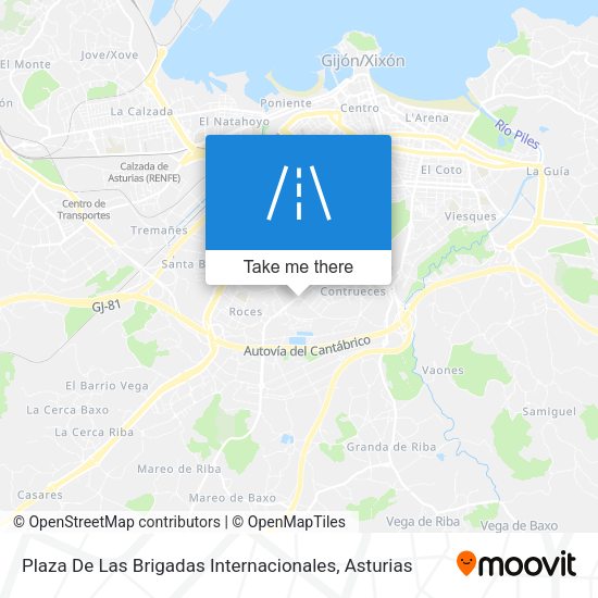 Plaza De Las Brigadas Internacionales map